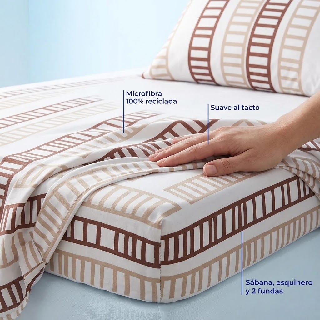 Lencería de cama Multitiendas Relax